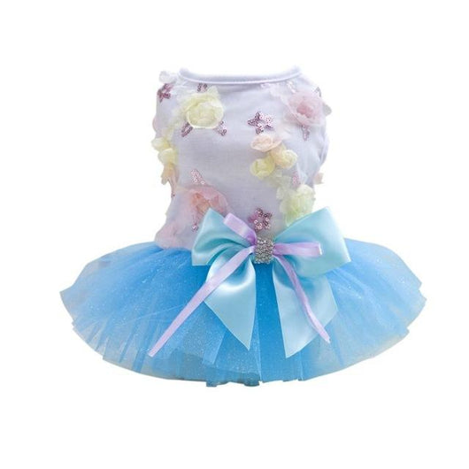 Vestido Tutú Princesa para Perro - Malla Transpirable Primavera Verano - Image 10