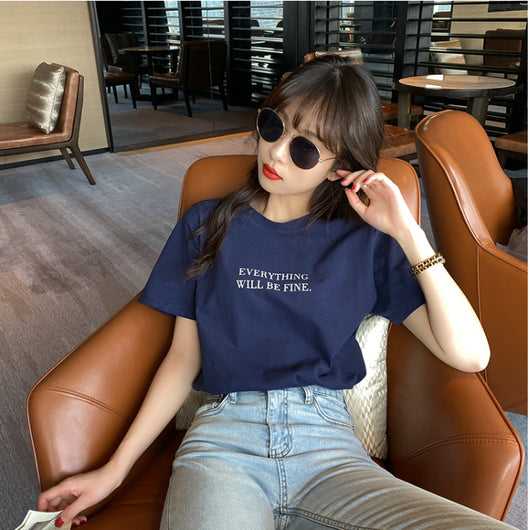 Blusa de Verano Suelta con Manga Corta para Mujer - Image 28