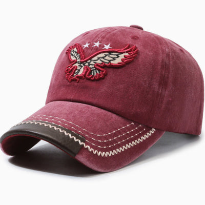 Gorra de Béisbol Vaquera Vintage Lavada con Bordado y Visera Curva - Image 9