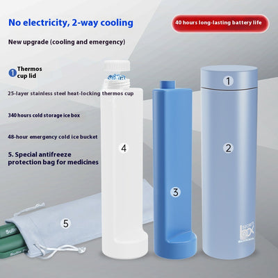 Refrigerador Portátil Mini con Cargador para Auto - Vaso Térmico Inteligente - Image 4