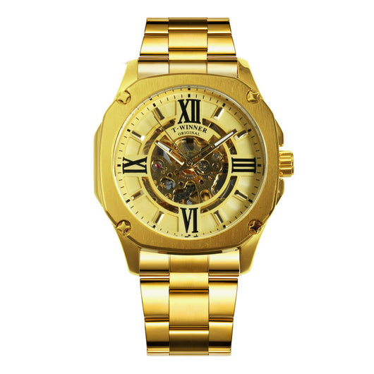 Reloj Mecánico Hueco para Hombre con Diseño Transparente - Image 20