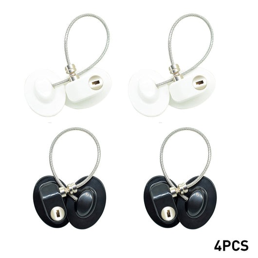 Cerradura de Seguridad para Ventanas con Cadena - Protector Multifuncional para Bebés y Hogar - Image 11