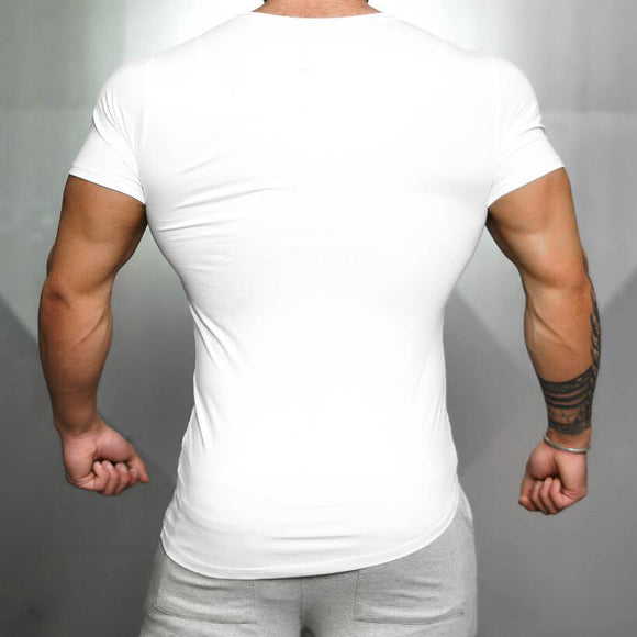 Camiseta Deportiva Slim Fit Irregular