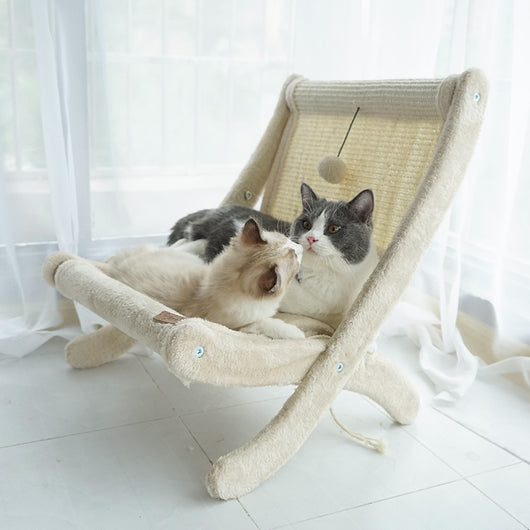 Sofá Cama para Gatos con Zona de Asoleamiento - Image 9