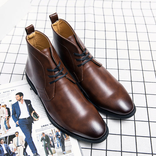 Botas Doc Martens para Hombre - Caña Alta Impermeables Invierno y Otoño - Image 4