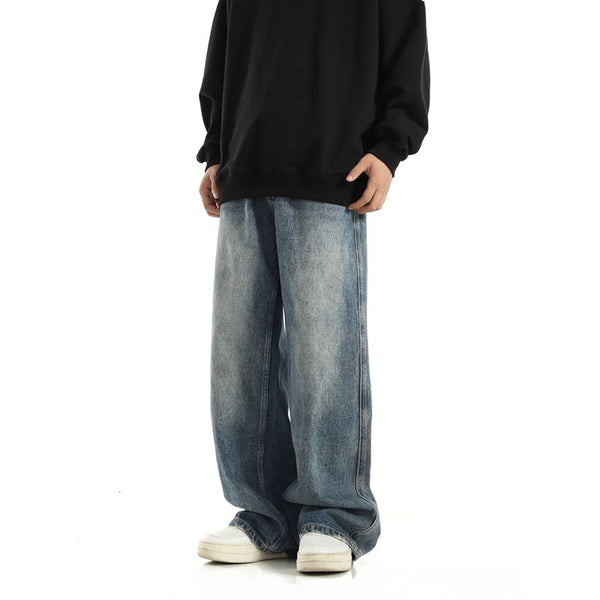 Jeans Skinny Retro Estilo Americano para Hombre - Primavera Verano