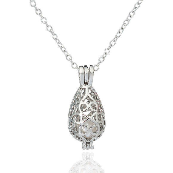 Collar de Perla Natural Love Desire, Pendiente de Ostra