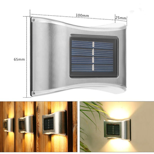 Lámpara Solar Decorativa para Pared - Iluminación de Jardín Exterior - Image 17