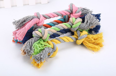 Juguete para Perros Resistente a Mordidas - Cuerda de Algodón para Cachorros - Image 14