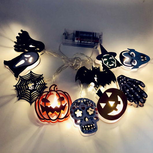 Luces LED Decorativas para Halloween y Jardín