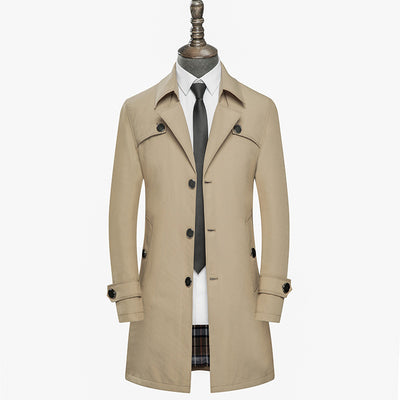 Abrigo Trench Slim Elegante - Image 6