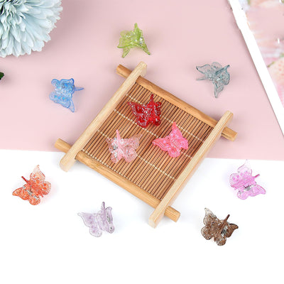 Pinzas Mariposa Glitter Mini - Set de 50 Clips Brillantes Y2K en 14 Colores - Image 8