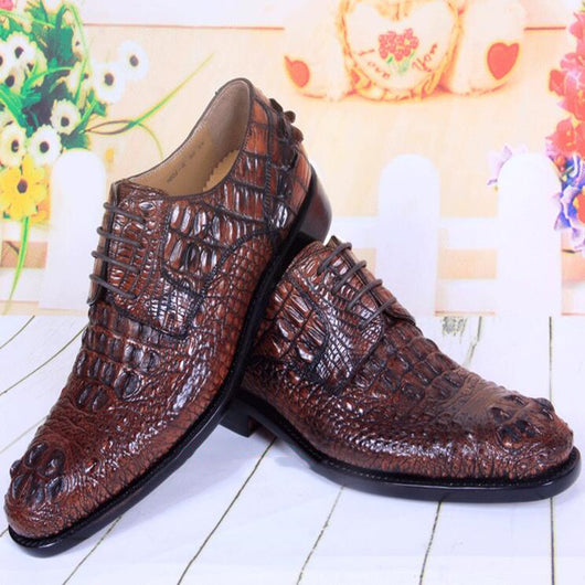 Zapatos de Cuero Elegantes para Hombre Estilo Coreano