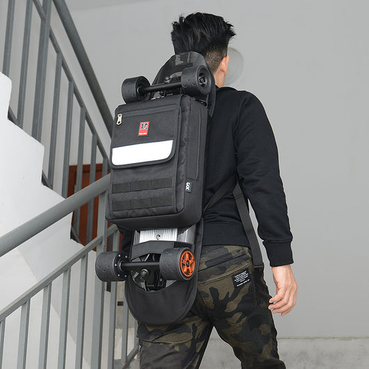 Mochila Doble para Skateboard y Longboard - Diseño Original Chao - Image 5