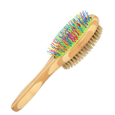 Peine de Cerdas Naturales para Perros y Gatos - Grooming Profesional - Image 3
