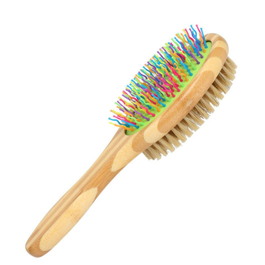 Peine de Cerdas Naturales para Perros y Gatos - Grooming Profesional - Image 3