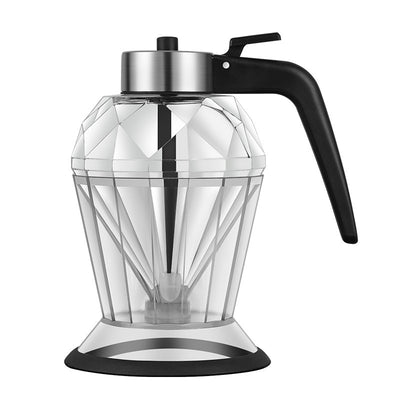 Dispensador de Aceite Botella de Vidrio Forma Diamante Diseño Push Cocina - Image 5