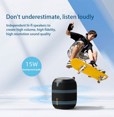 Parlante Bluetooth Portátil con Carga Inalámbrica para Casa y Exterior - Image 10
