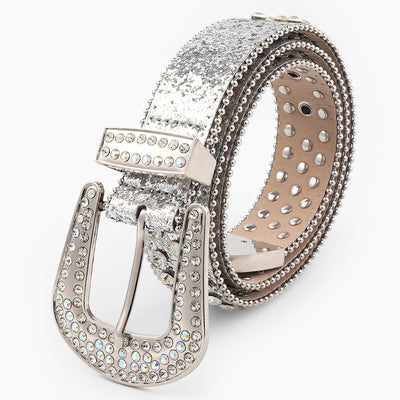 Cinturón Mujer con Piedras Brillantes - Diseño Versátil y Elegante