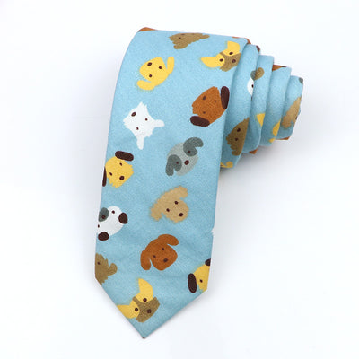 Corbata Angosta Estilo Coreano para Hombre en Algodón - Image 12