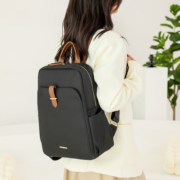 Mochila de Gran Capacidad con Cierre de Cremallera