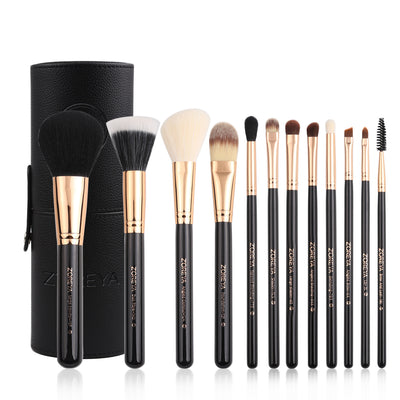Set de Brochas de Maquillaje con Fibra Sintética de Colores - Image 17