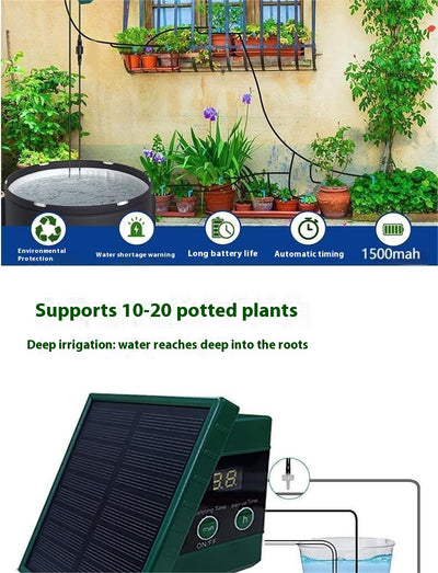 Sistema Automático de Riego Solar con Temporizador Portátil - Image 10