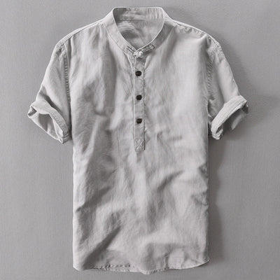 Camisa de Algodón y Lino - Image 6