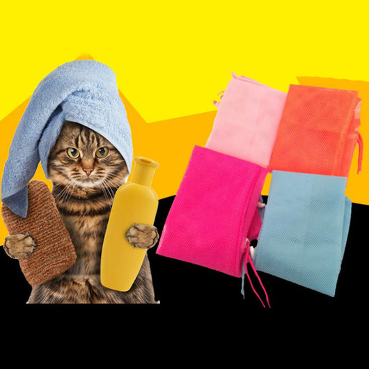 Bolsa de Aseo Ajustable para Gatos - Malla Multifuncional para Baño y Corte de Uñas - Image 6