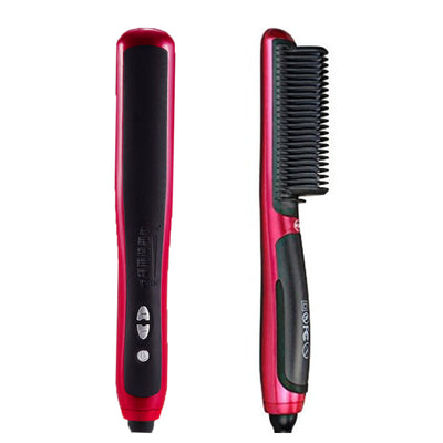 Plancha de Cabello Rojo con Control Automático de Temperatura - Image 12