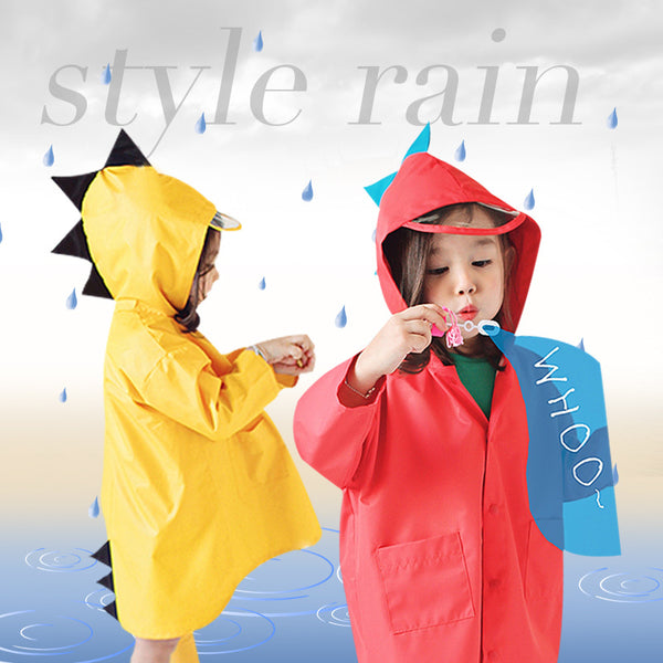 Impermeable Dinosaurio para Niños