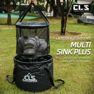 Cubo Filtrador Portátil Plegable Multiusos