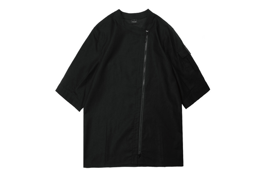 Camisa Casual Hombre Patchwork Punk Funcional Algodón Lino Manga Corta - Image 17