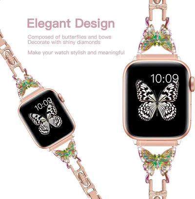 Correa de Reloj con Mariposa de Diamantes - Talla Pequeña - Image 27