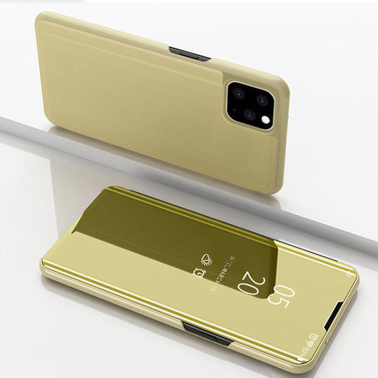 Funda Espejo con Soporte para Teléfono - Tipo Abatible con Acabado Cromado - Image 12