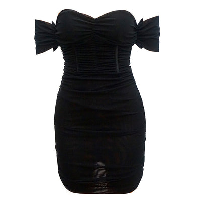 Vestido Plisado con Cinturón de Cadera y Protector de Pecho - Image 4
