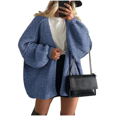 Abrigo Suéter Tejido Casual para Mujer - Image 48