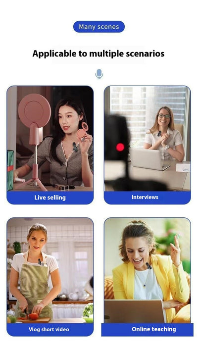 Micrófono Inalámbrico de Solapa para Videos Profesionales - Image 27