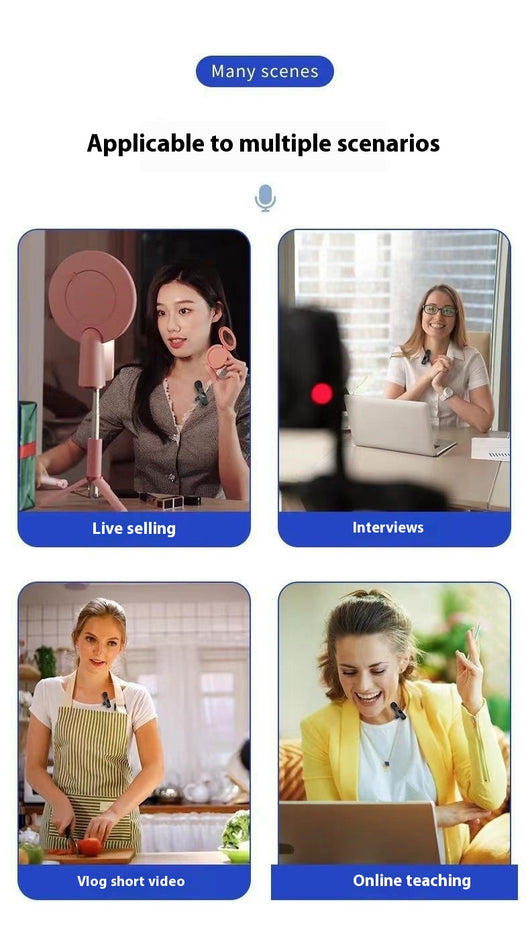 Micrófono Inalámbrico de Solapa para Videos Profesionales - Image 27