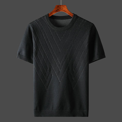 Camiseta Casual Slim Fit Cuello Redondo Hombre - Image 14