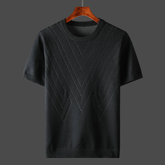 Camiseta Casual Slim Fit Cuello Redondo Hombre - Image 14