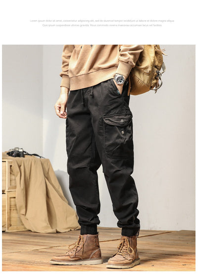 Pantalones Casuales Slim Fit para Hombre con Ajuste en Tobillo - Image 23