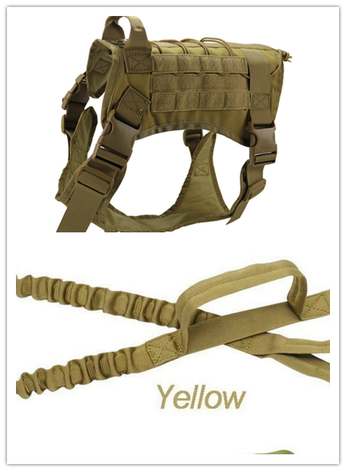 Chaleco Táctico para Perros Grandes - Sistema de Arnés K9 Profesional - Image 13