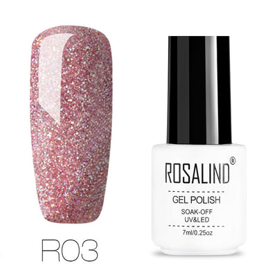 Uñas de Terapia Lumínica Arcoíris con Diseño de Estrellas - 29 Colores - Image 23