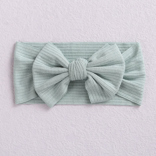 Diadema Elástica Ancha con Moño para Bebé y Niña - Image 14