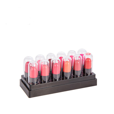 Paleta de 12 Labiales Compactos Multicolor - Image 4