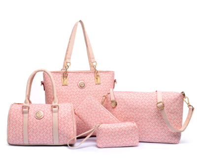 Bolsa Madre Convertible con Patrón de Flechas - Set 5 Piezas Estilo Europeo - Image 10