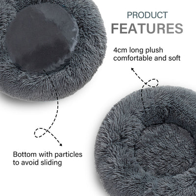 Cama Donut para Perros - Cómoda Felpa Suave Lavable - Image 68