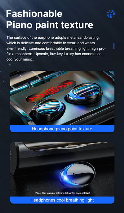 Auriculares Bluetooth 5.0 con Control Táctil y Conexión Inalámbrica - Image 23