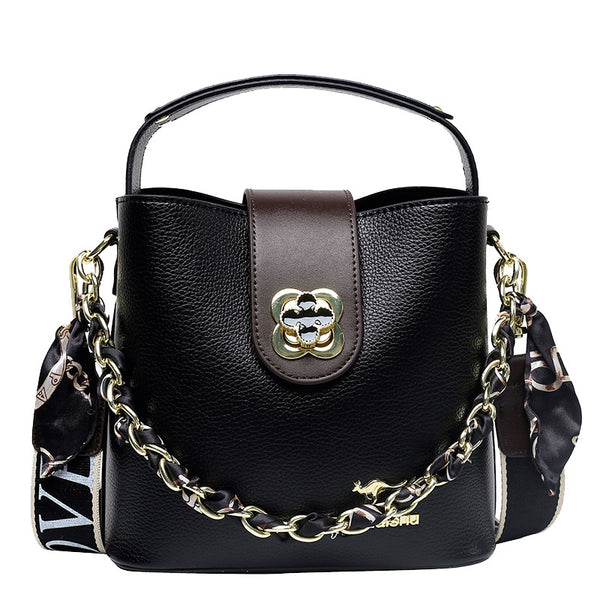 Bolso de Hombro Temperament con Correa Ancha